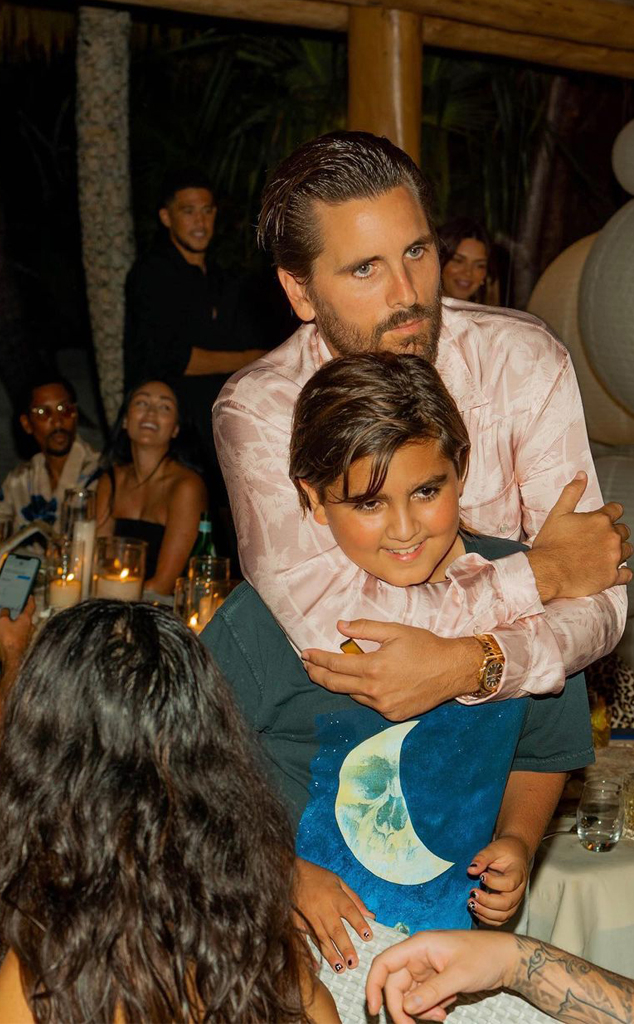 Kim Kardashian West, 40th Birthday, Scott Disick, Mason Disick